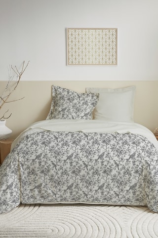 Parure copripiumino in cotone 57 fili/cm² - Nuvola