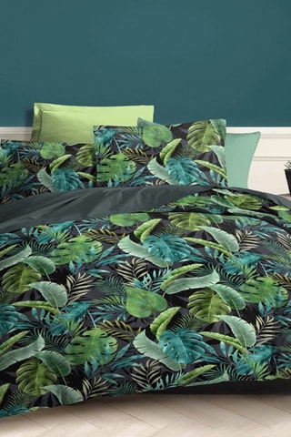 Parure copripiumino in cotone 57 fili/cm² - Verde