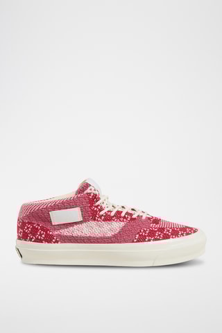 Tennis montantes Half Cab 33 - Mauve et rouge