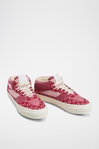Tennis montantes Half Cab 33 - Mauve et rouge