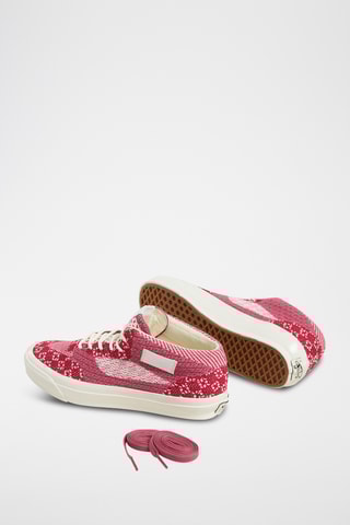 Tennis montantes Half Cab 33 - Mauve et rouge