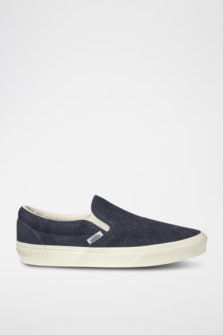 Slip-on en nubuck Classic - Bleu foncé