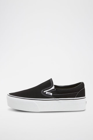 Slip-on plateformes UA Classic Stackform - Noir