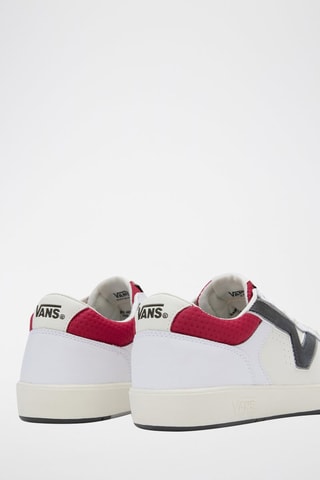 Sneakers en cuir Lowland CC - Ecru et blanc