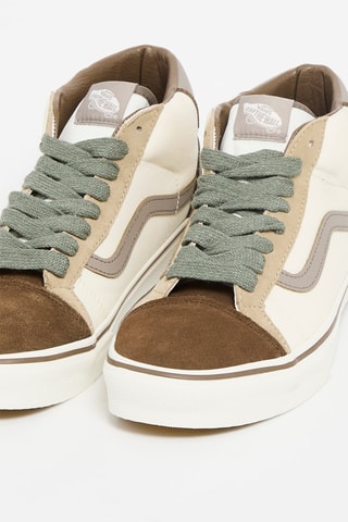 Baskets en nubuck UA Mid Skool 37 - Marron et beige