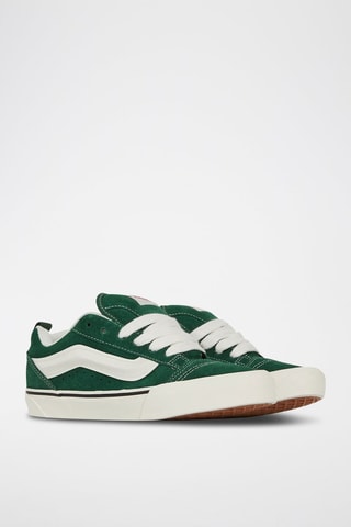 Baskets en cuir Knu Skool - Vert foncé