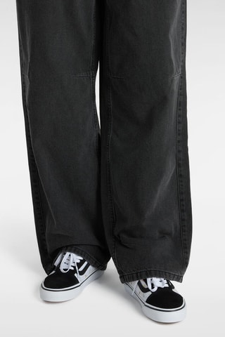 Sneakers en nubuck Old Skool - Noir et blanc