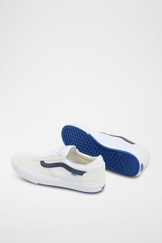 Baskets en nubuck Skate Gilbert Crockett - Blanc et écru