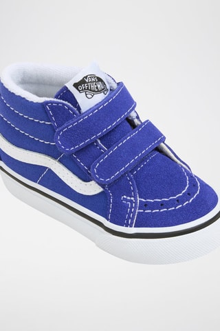 Sneakers montantes en cuir SK8-Mid Reissue V - Bleu
