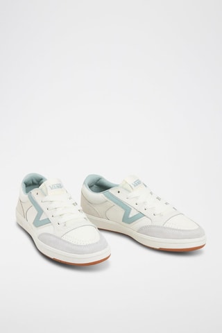 Sneakers en cuir Lowland CC - Ecru