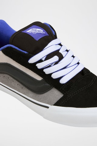 Baskets en cuir Knu Skool Track - Noir et gris clair
