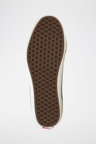 Baskets montantes en cuir Mte Sk8-Hi Reissue 38 - Bleu marine et blanc