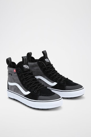 Baskets montantes en cuir UA Sk8-Hi Mte-2 - Gris foncé