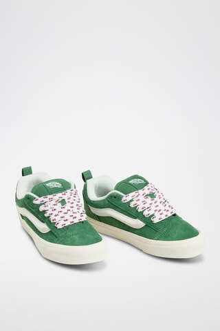 Baskets en nubuck Knu skool - Vert
