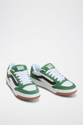 Baskets en cuir Hylane - Blanc et vert