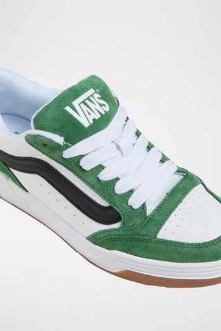 Baskets en cuir Hylane - Blanc et vert