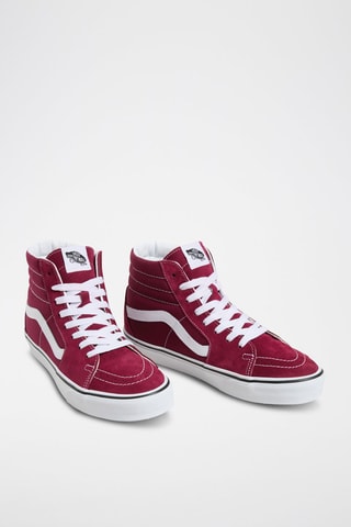 Baskets montantes en nubuck SK8-Hi - Bordeaux