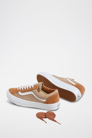 Baskets en nubuck Old skool 36 - Marron