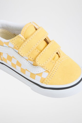 Baskets en cuir Old Skool V - Jaune et blanc
