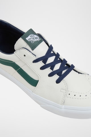 Baskets en cuir SK8-Low - Blanc