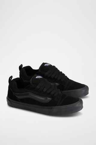 Baskets en nubuck Knu Skool - Noir