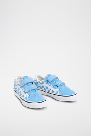 Baskets en cuir Old Skool V - Bleu clair