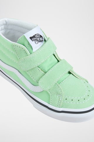 Baskets montantes en cuir SK8-Mid Reissue - Vert clair
