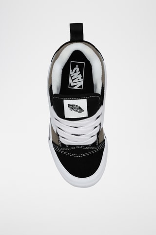 Baskets en cuir Knu skool - Noir et kaki