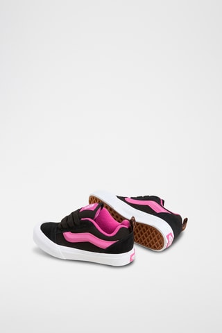 Baskets en cuir Knu skool - Noir et rose