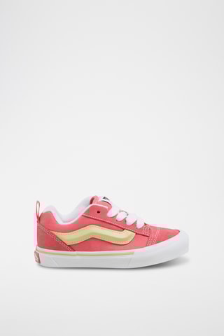 Baskets en nubuck Knu Skool - Rose