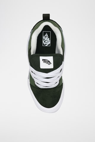 Baskets en cuir Knu skool - Vert olive