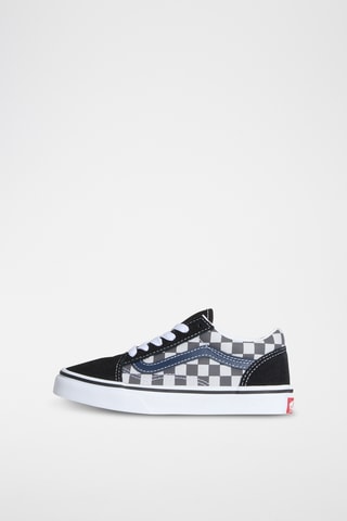 Baskets en cuir Old Skool - Bleu foncé