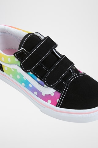 Baskets en cuir Old Skool V - Noir