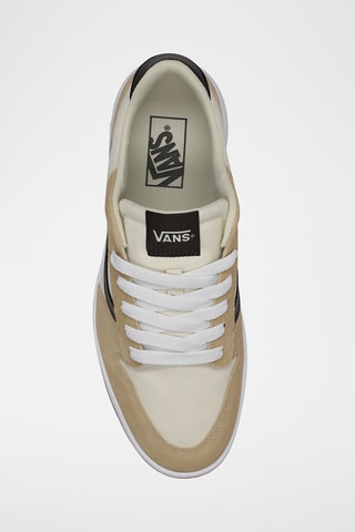 Baskets en nubuck Ryland - Blanc et beige