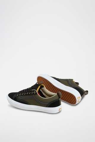 Baskets en nubuck Old Skool - Vert foncé