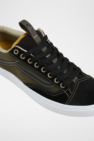 Baskets en nubuck Old Skool - Vert foncé