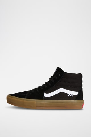 Baskets de skateboard  en nubuck  SK8-Hi - Noir