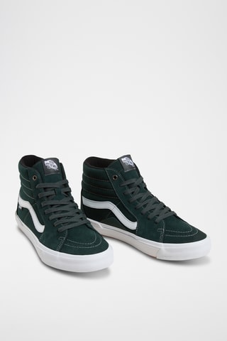 Baskets montantes en nubuck BMX Sk8-Hi - Vert foncé