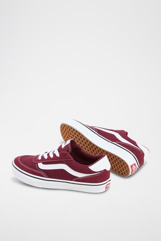 Baskets en nubuck Brooklyn LS - Bordeaux