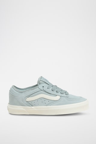 Baskets en cuir Rowley Classic - Bleu-gris