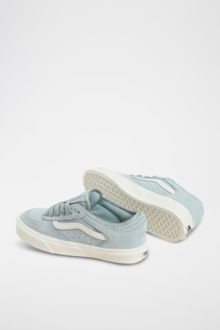 Baskets en cuir Rowley Classic - Bleu-gris