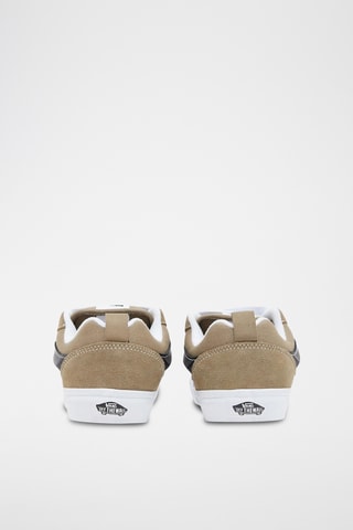 Baskets en nubuck Knu Skool - Vert olive