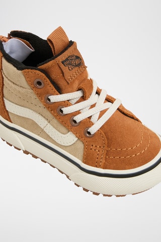 Baskets montantes en nubuck MTE SK8-Hi - Camel et beige