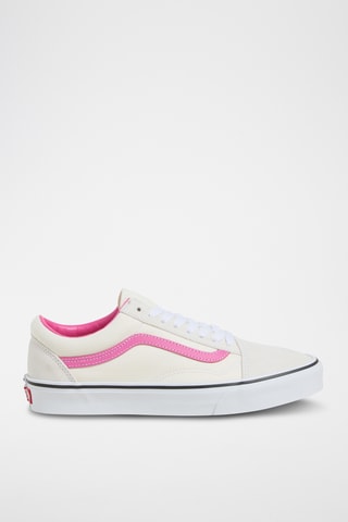 Baskets en cuir Old Skool - Ecru