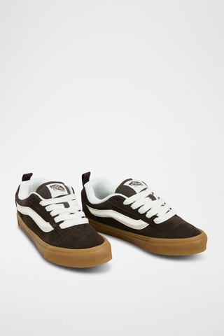 Baskets en cuir Knu Skool - Marron