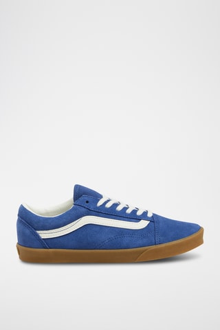 Baskets en nubuck Old Skool - Bleu marine