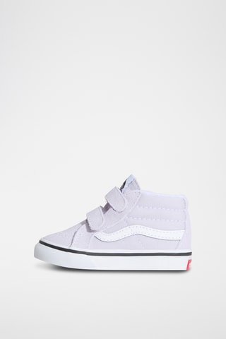 Baskets montantes en cuir SK8-Mid Reissue V - Mauve