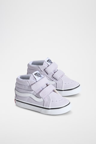 Baskets montantes en cuir SK8-Mid Reissue V - Mauve