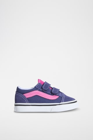 Baskets en nubuck Old Skool - Bleu marine