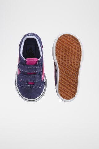 Baskets en nubuck Old Skool - Bleu marine